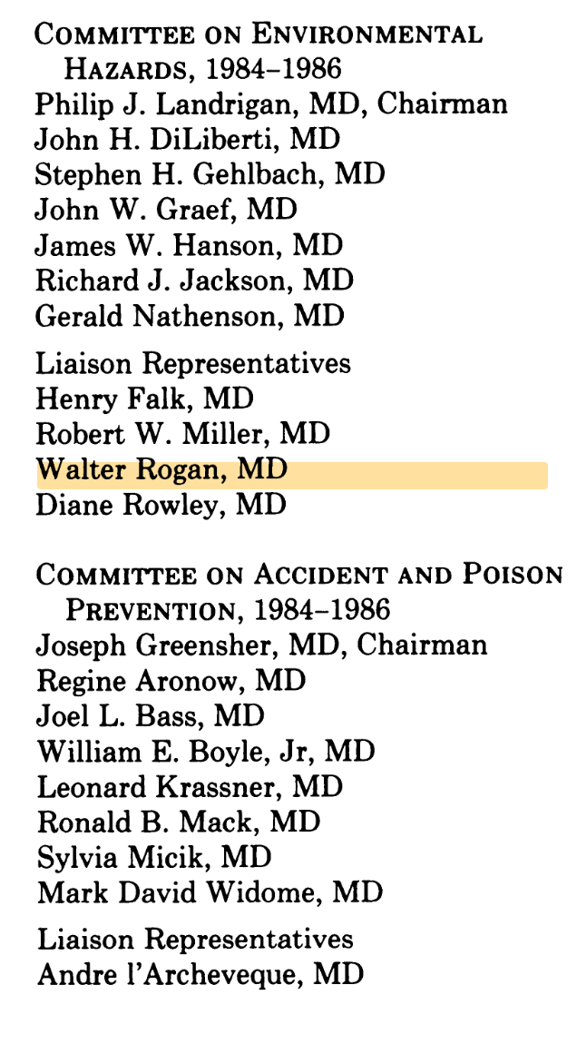 AAP Committee on Environmental Health